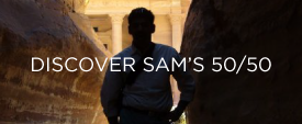 Discover Sam's 50/50